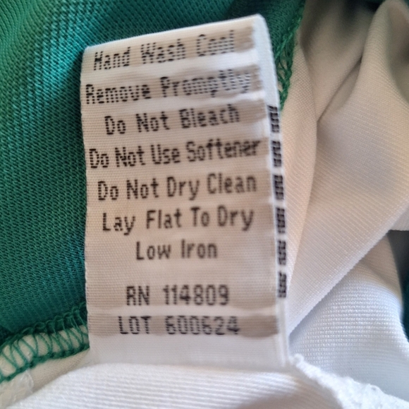 GG Blue Luxe Sport Green Yaya Mini Skort Size XS - Picture 9 of 10